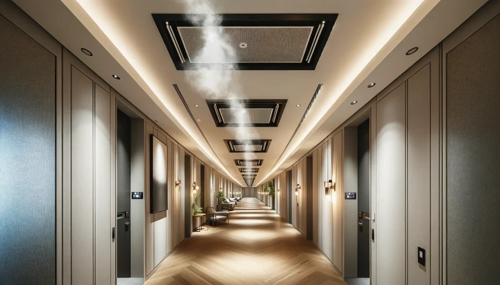 Zastosowanie klap dymowych w hotelach